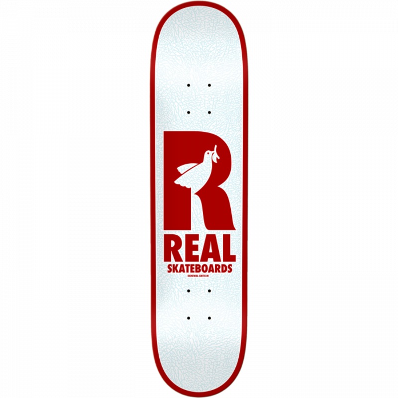 REAL DOVES REDUX DECK-8.06|Teal|White/Red