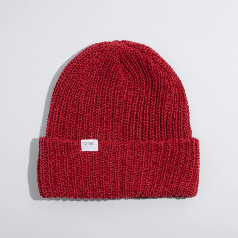 Coal Eddie Beanie|Dark Red|Mustard|Black|One Size|Retail: $31.00