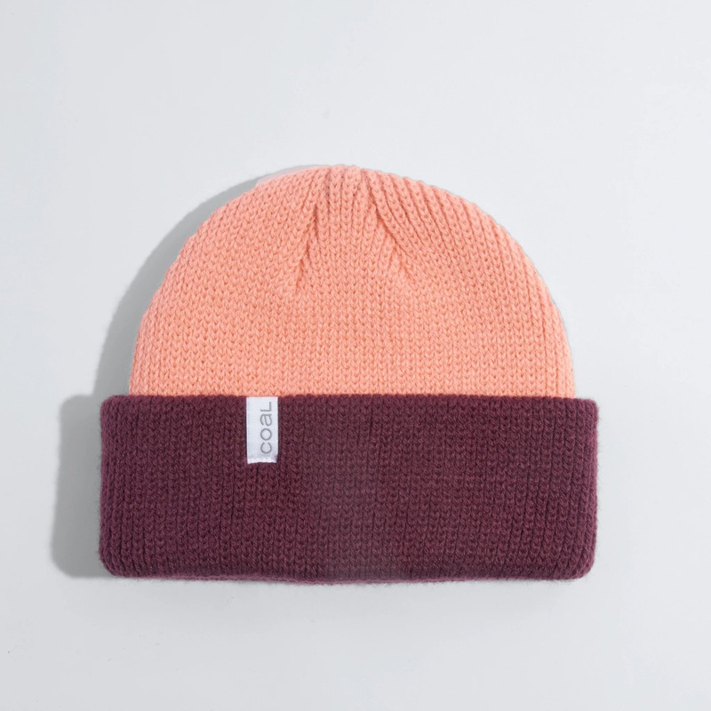 Coal Frena Beanie|Black Rib|Aubergine Rib|One Size|Retail: $27.00