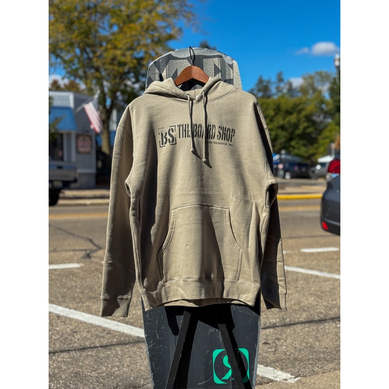 Board Shop Hoodie|S|M|L|XL|2 XL|YXL|XS|Xl|2XL|Blue|Tan|Off white|Sea foam green|Peach|Sea Foam Green|Sand