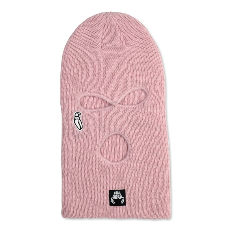 Crab Grab Goon Mask|Black|Soft Pink|Orange|One Size|Retail: $36.00