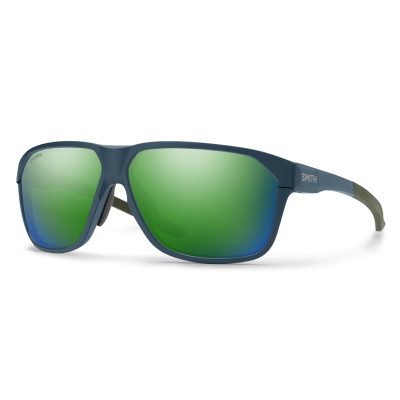 Leadout pivlock|Matte Stone/ChromoPop Green Mirror Lens|Black/Photochromic Clear to Gray|White + Chromapop Black Lens