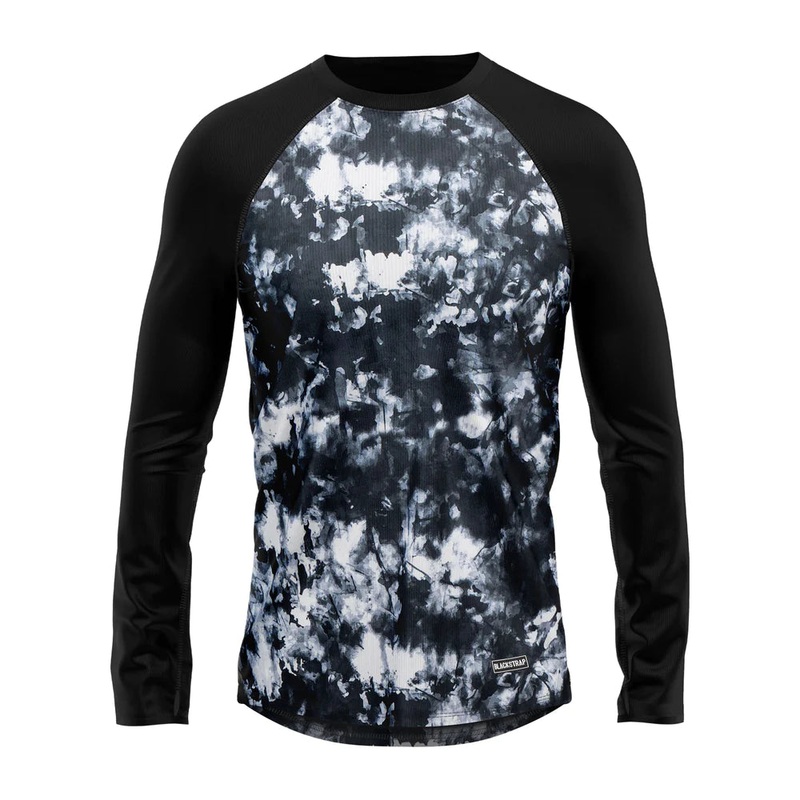 Skyliner Base Layer Crewneck|S|M|L|XL|XXL|Black|Die Tie Black|Stripes Blue
