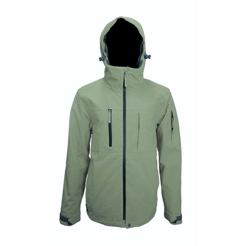 Turbine Planet Mens Jacket|Tank Green|Neon Orange|Small|Medium|Large|XL|2XL|Retail: $240