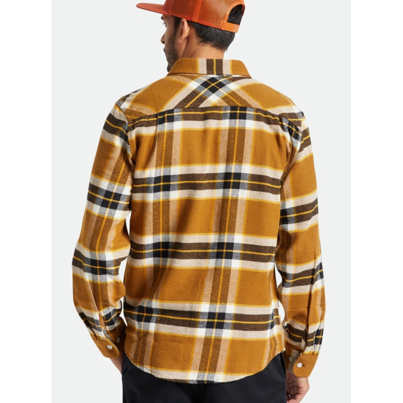 Bowery Flannel|Small|Medium|Large|Extra Large|XXL|Light Brown|Heather Grey/Charcoal|Flint Blue/Twilight Blue|Barn Red/Bison