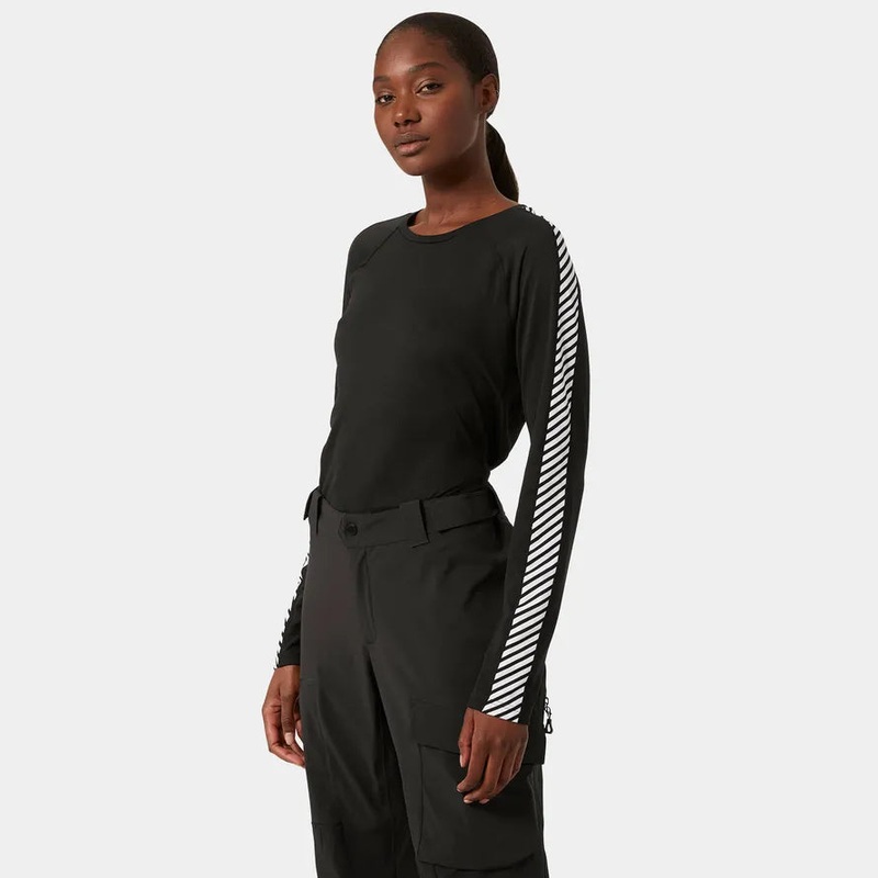 LIFA ACTIVE Stripe Crew Base Layer