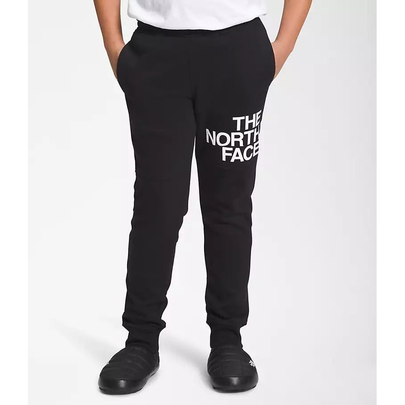 Camp Fleece Jogger|S|M|L|XL|XXL|TNF Black TNF Marker Logo Print|TNF Black