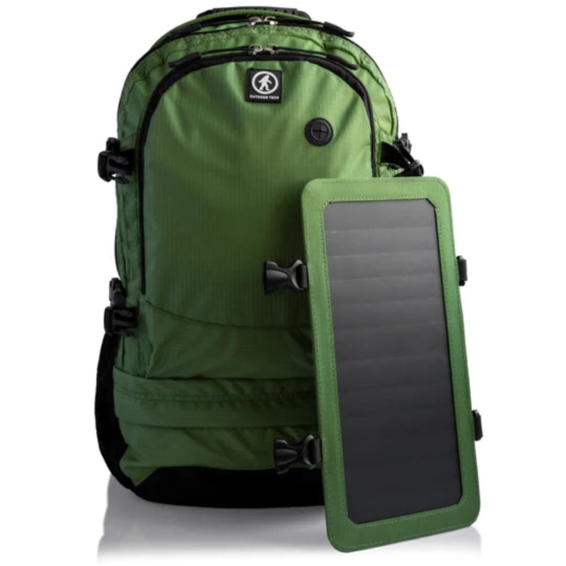 Mountaineer Solar Backpack|Forest Green