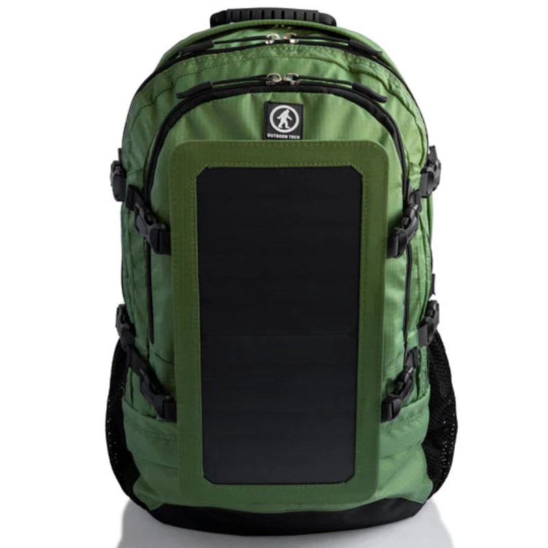 Mountaineer Solar Backpack|Forest Green