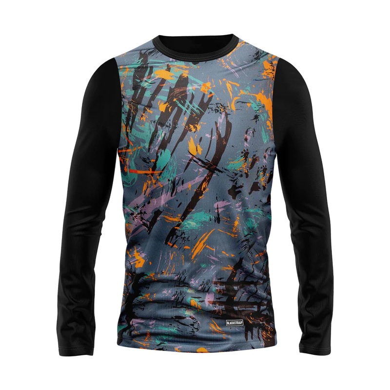 Therma Base Layer Crew|XS|S|M|L|XL|Splash Glow|Trees Aqua