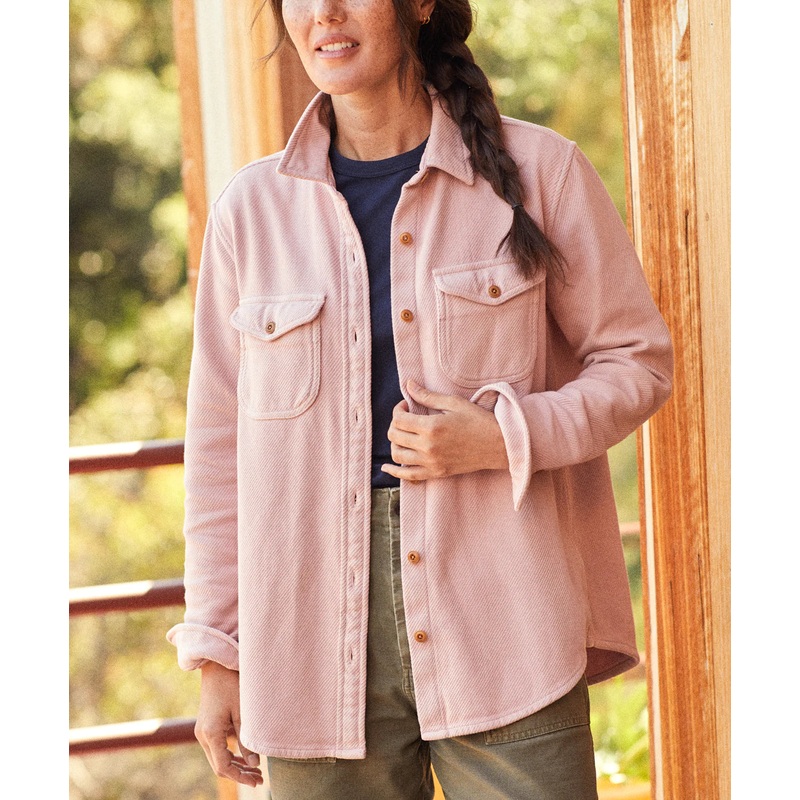 Chroma blanket shirt|M|S|L|Pink