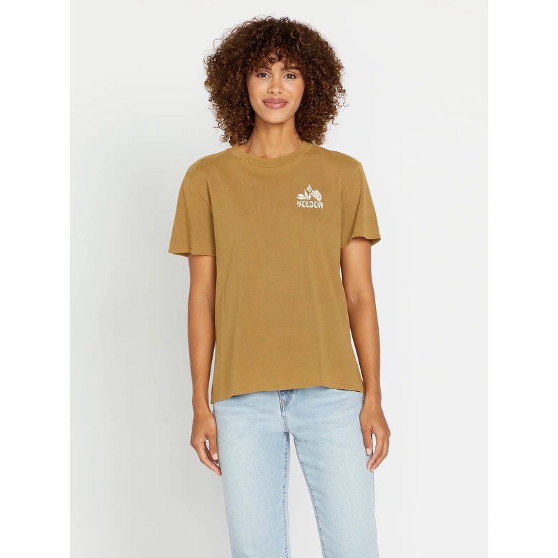 Lock It Up Tee|S|M|Rustic Brown