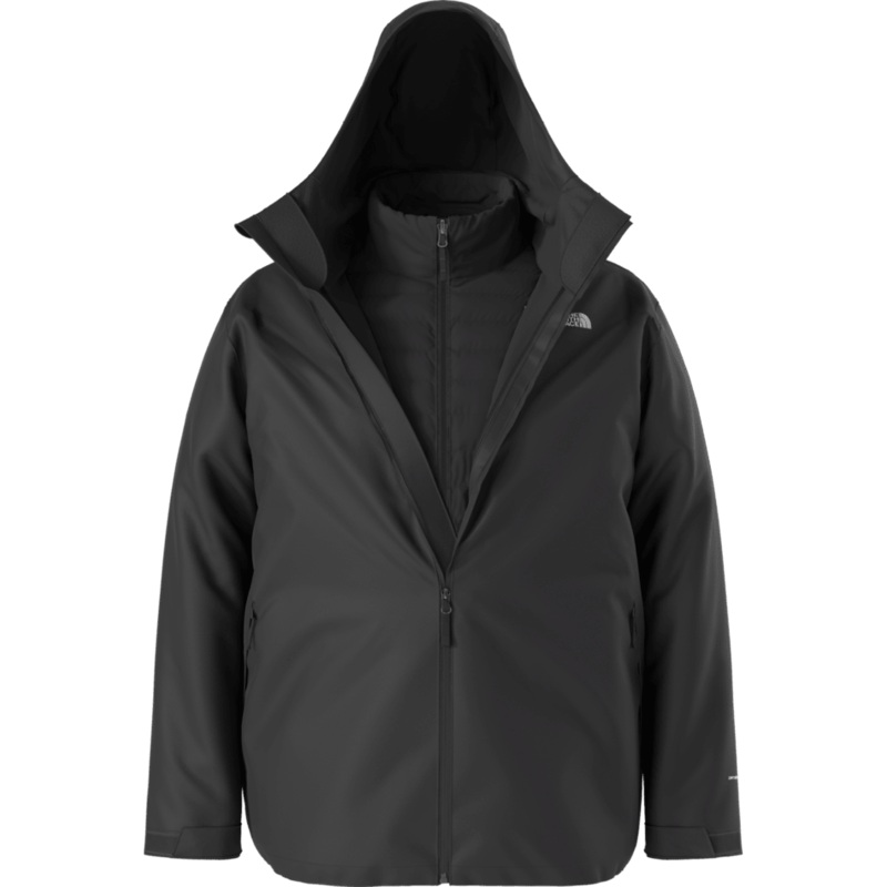 North Face Big Carto Mono Triclimate Hooded Jacket (NF0A8D1M) Mens 2026