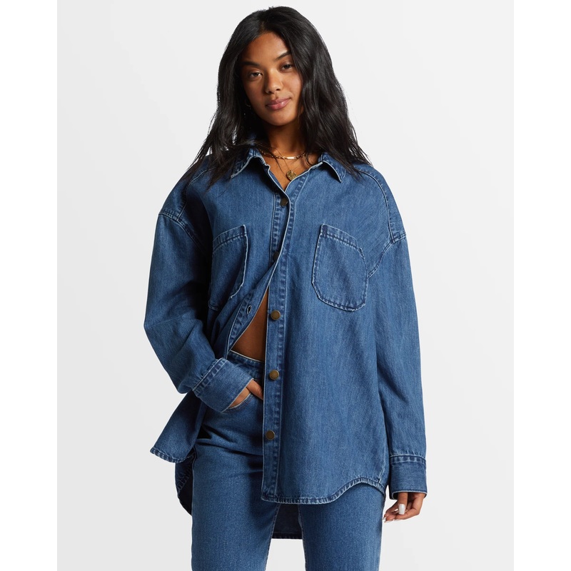 Deep Sea Shacket|Deep Sea|S|M