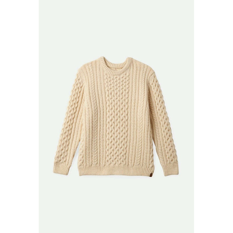 Classic Fisherman Cable Knit Sweater