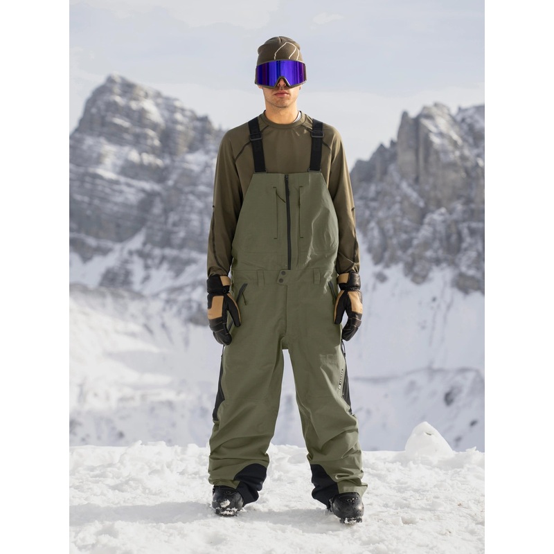 Emmons 3L Bibs|Macha/Anthracite|Olive/Black|S|M|L|XL