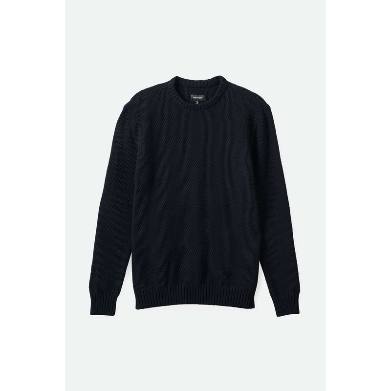 Jacques Waffle Knit Sweater|S|M|L|XL|Black|Tiger