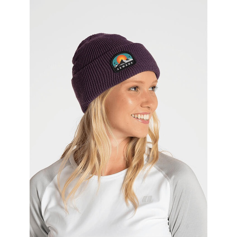 Nunata Beanie|Black|Plum|Indigo|Cream|One Size