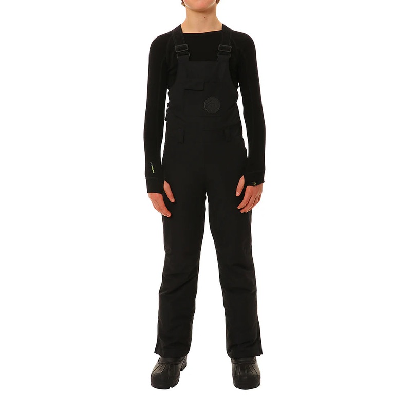 Zeppelin Bib Snow Pant|Black|Sureal Skins|8|10|12|14