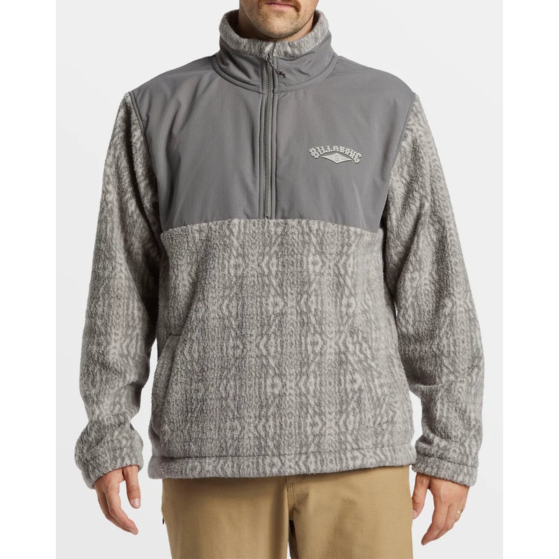Boundary Re-Issue Mock-Neck Sweatshirt