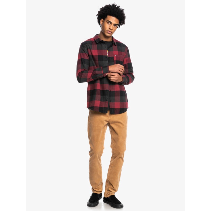 Motherfly Long Sleeve Flannel Shirt