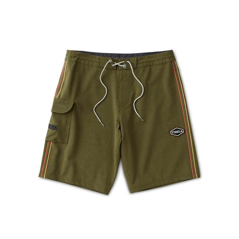 Long Sets 21 Boardshort|Black|Surplus|Dusty Aqua|30|32|34|36