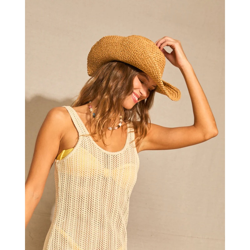 Take It West Hat|Natural|Black Pebble