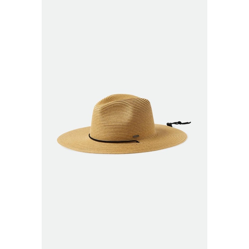 Mitch Packable Sun Hat|Tan|S/M|L/XL