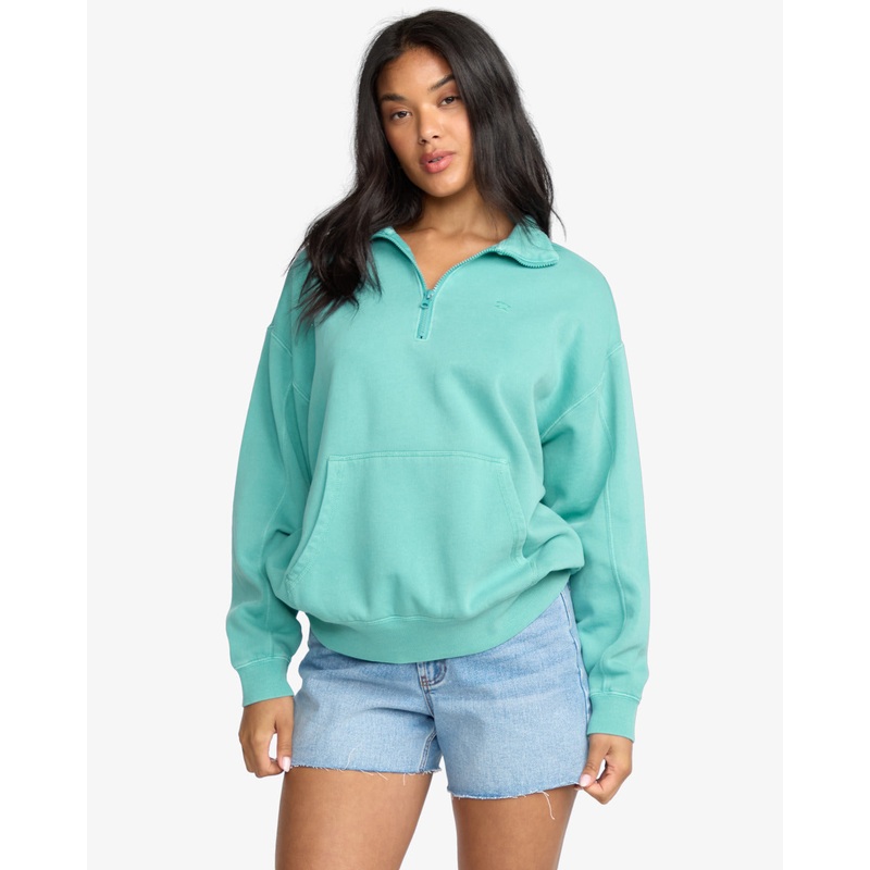 Hula Half Zip|Brite Blue|S|M|L