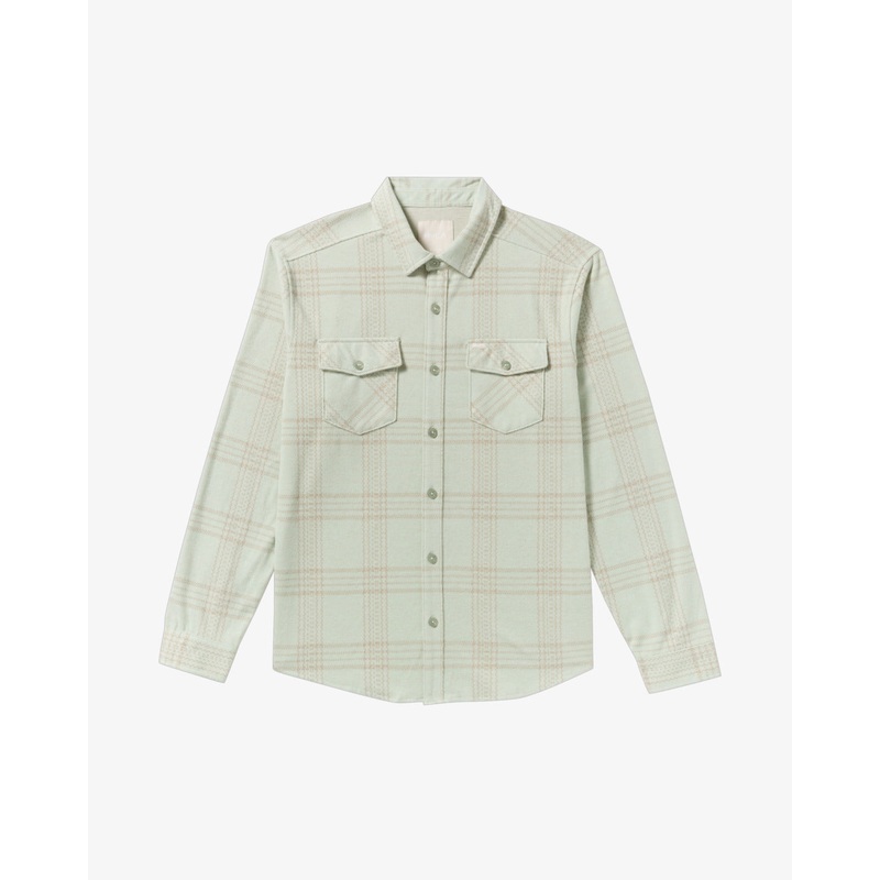 Vacancy Flannel|Light Olive|S|M|L|XL