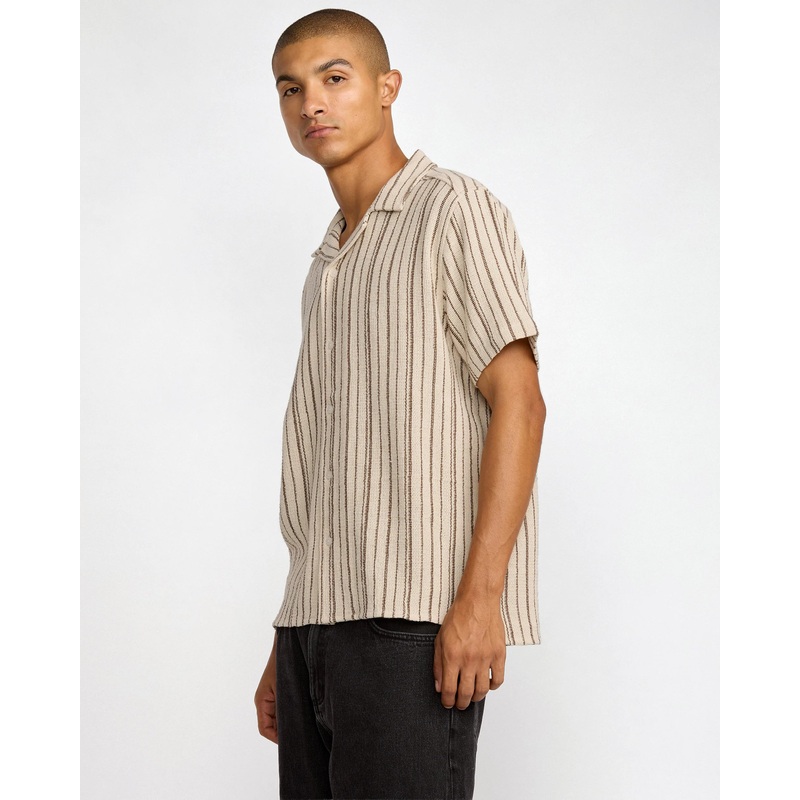 Vacancy Stripe Short Sleeve|Ceramic|S|M|L|XL|XXL