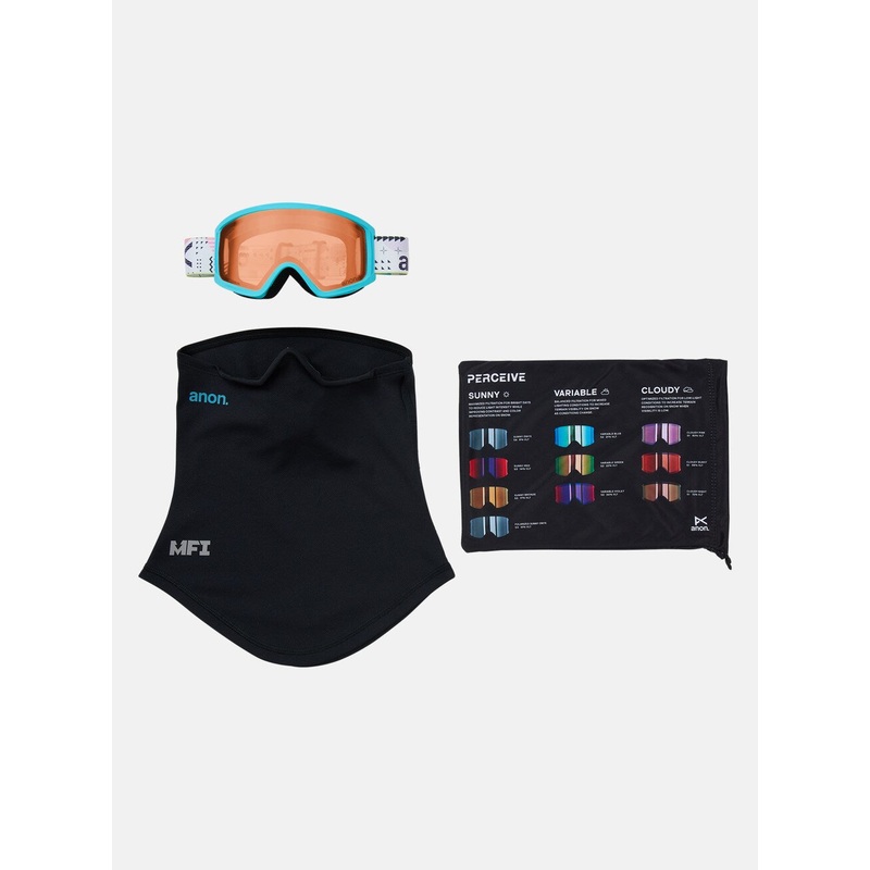 Anon Tracker 2.0 Goggles plus MFI Face Mask