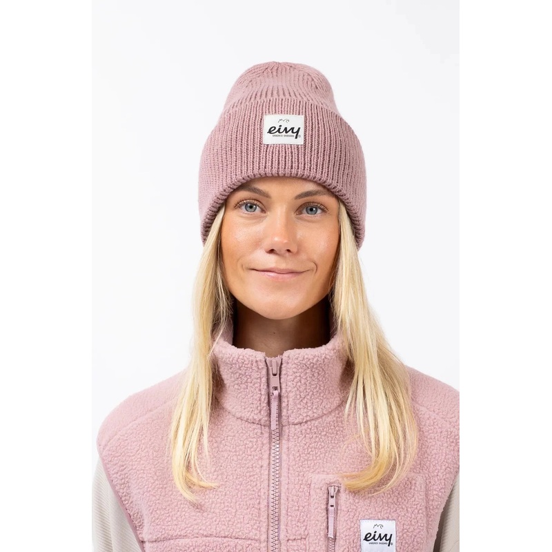 Eivy Easter Rib Wool Beanie|Faded Woodrose|Faded Coffee|Faded Cloud|Faded Oak