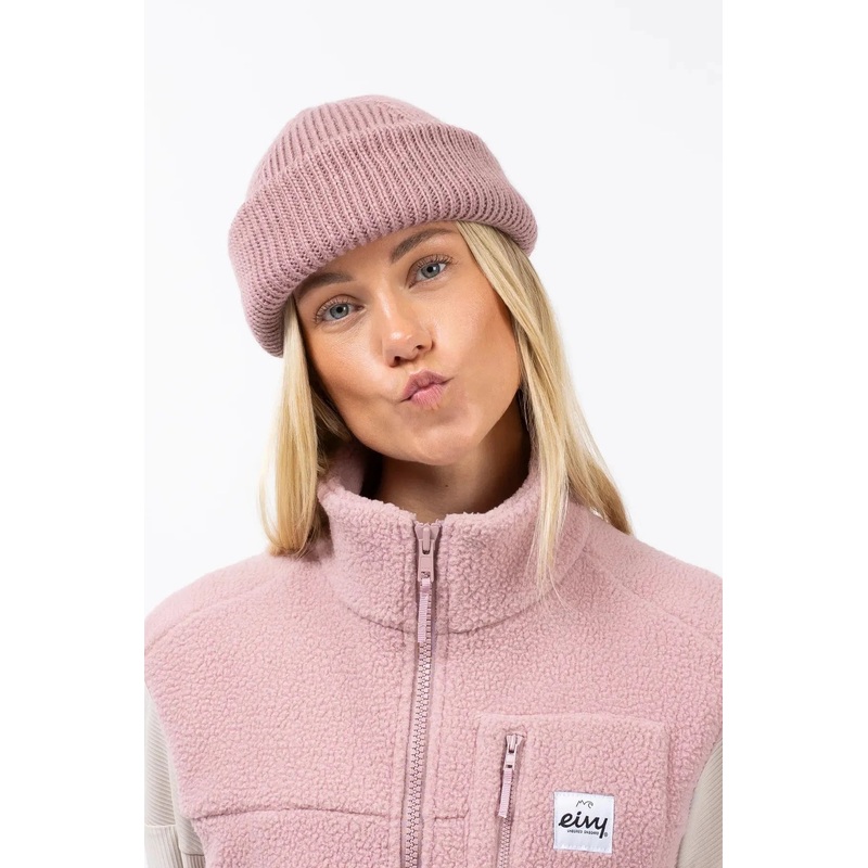 Eivy Easter Rib Wool Beanie|Faded Woodrose|Faded Coffee|Faded Cloud|Faded Oak