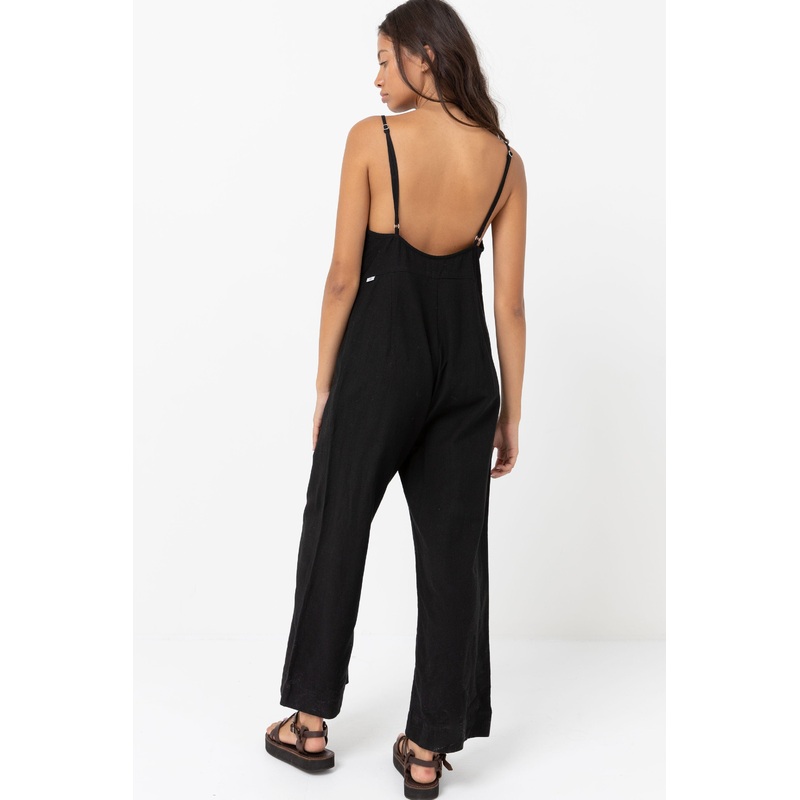 Rhythm Classic Jumpsuit|Oat|Black|6|8|10|12|14