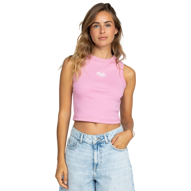 Roxy Frt Cropped Top|Phantom|Lilac Chiffon|S|M|L|XL|XS