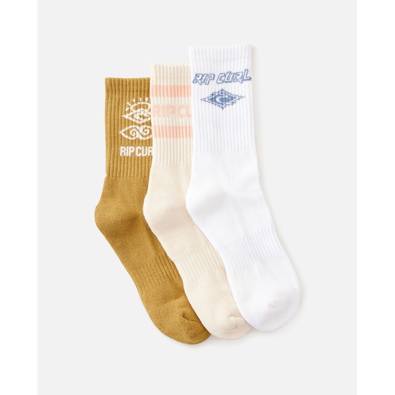 Rip Curl Icons of Surf 3-Pack Socks