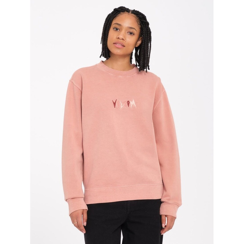 Volcom Spikstone Crew|Mauve Rose|8|10|12|14|16