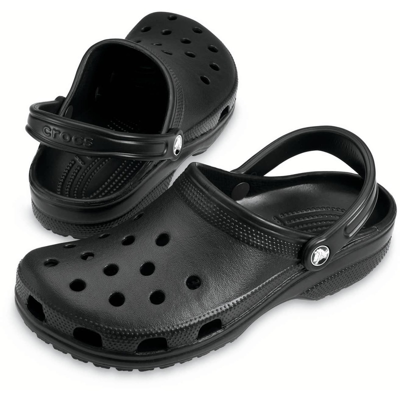 Crocs Classic Clog – Black|Black|Navy|M2 / W4|M3 / W5|M4 / W6|M5 / W7|M6 / W8|M7 / W9|M8 / W10|M9 / W11|M10 / W12|M11|M12|M13