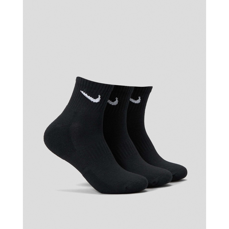 Nike Everyday Cotton Cushioned Ankle Sock 3-Pack