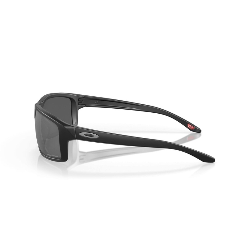 Oakley Gibston XL Sunglasses|Matte Black / Prizm Black|Matte Black / Prizm Sapphire