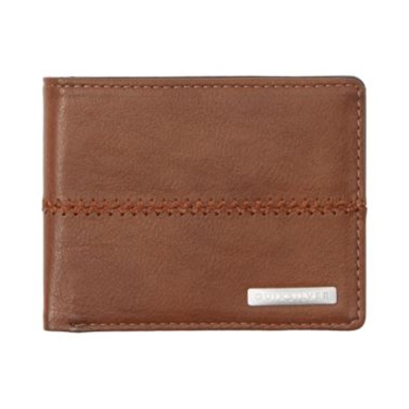 Quiksilver Stichy 3 Wallet|Chocolate Brown|M