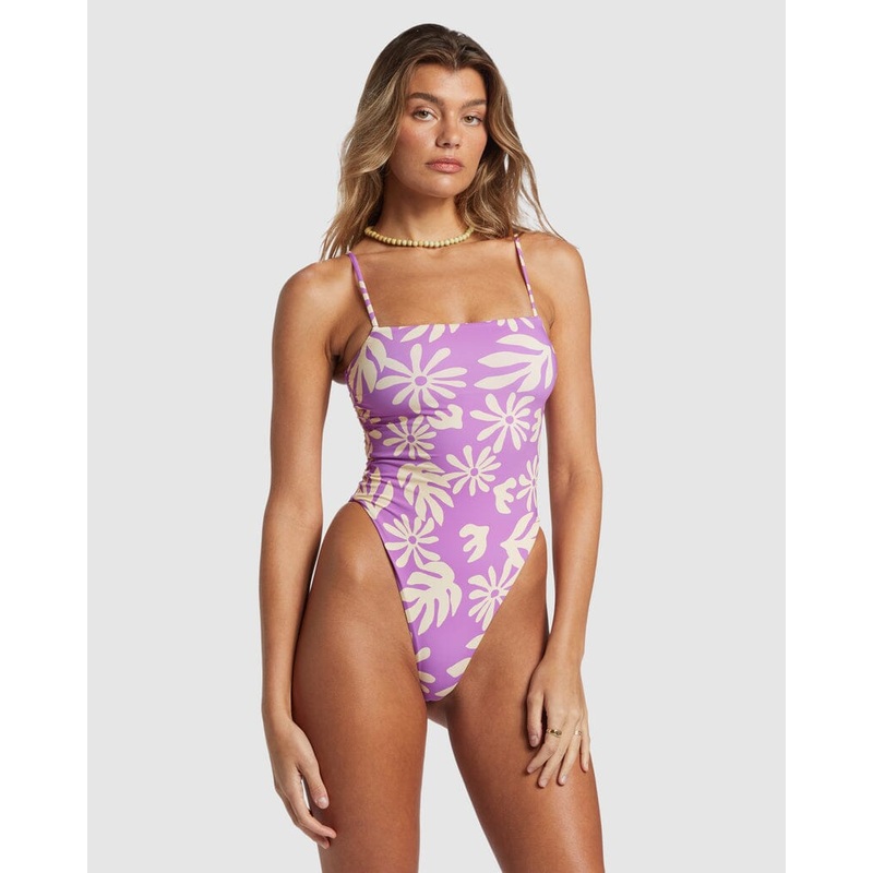 Billabong Deep Sea Daisy One Piece Swimsuit