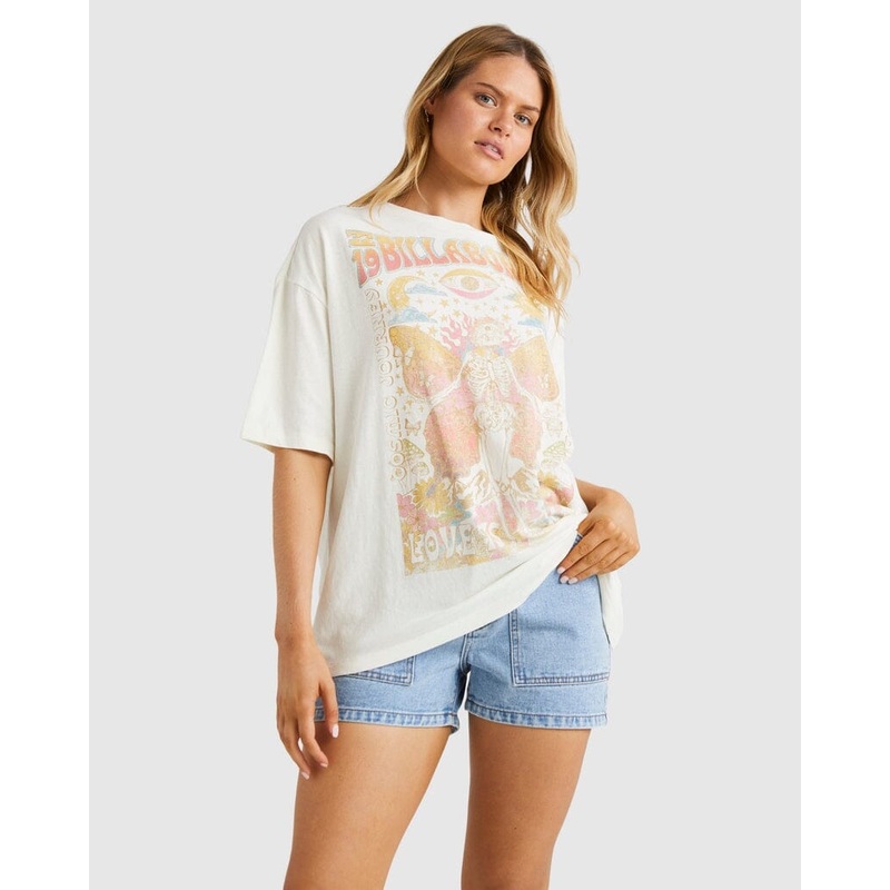 Billabong Love is All T-Shirt|Salt Crystal|8|10|12|14