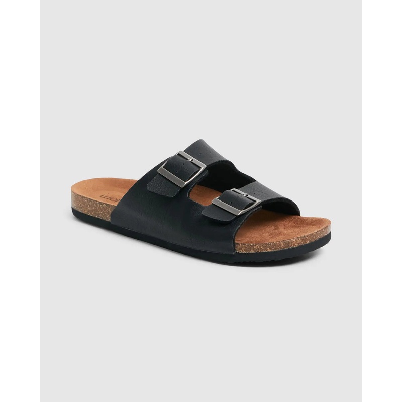 Kustom Duo Slides|Chocolate|Stealth|Black / Tan|Brown|8|9|10|11|12|13
