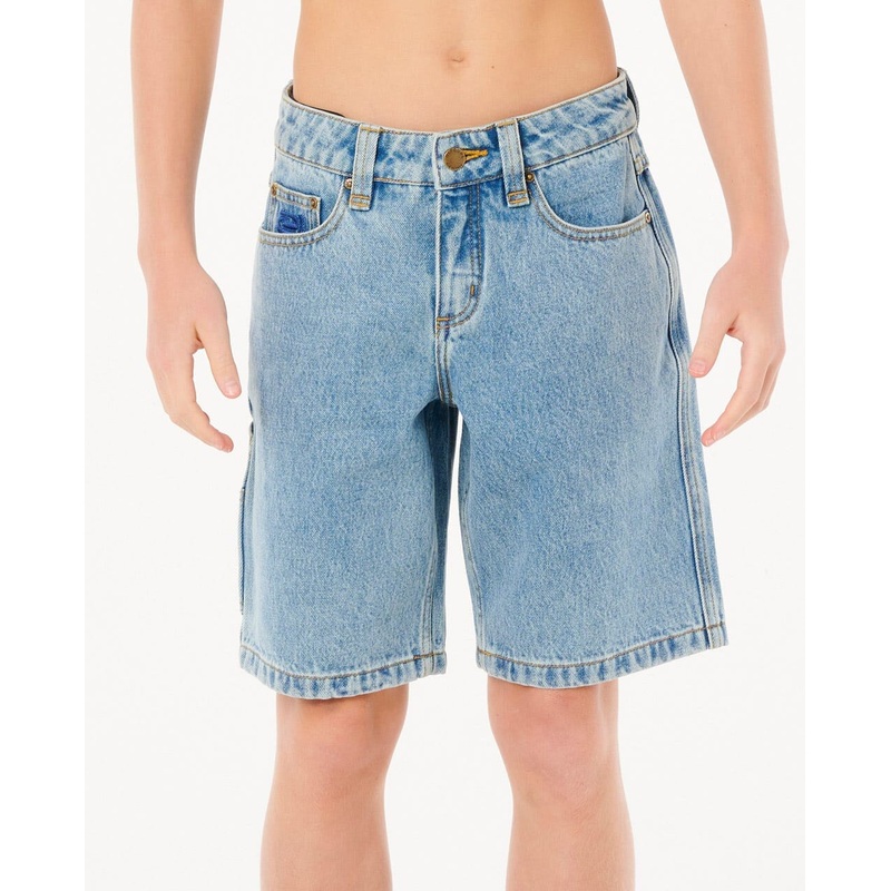 Rip Curl Youth Hyped Up 20 Denim Walkshorts