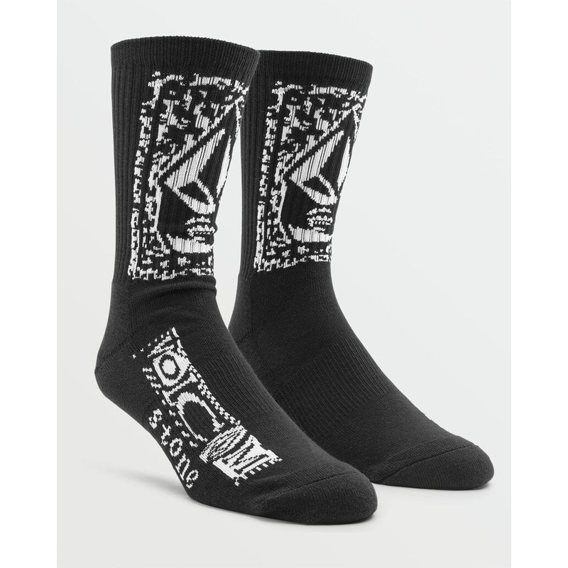 Volcom Dental Socks|Black|Old Gold