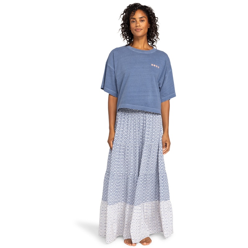 Roxy Radiant Sun Skirt|Egret Never Bored Apparel|S|M|L|XL