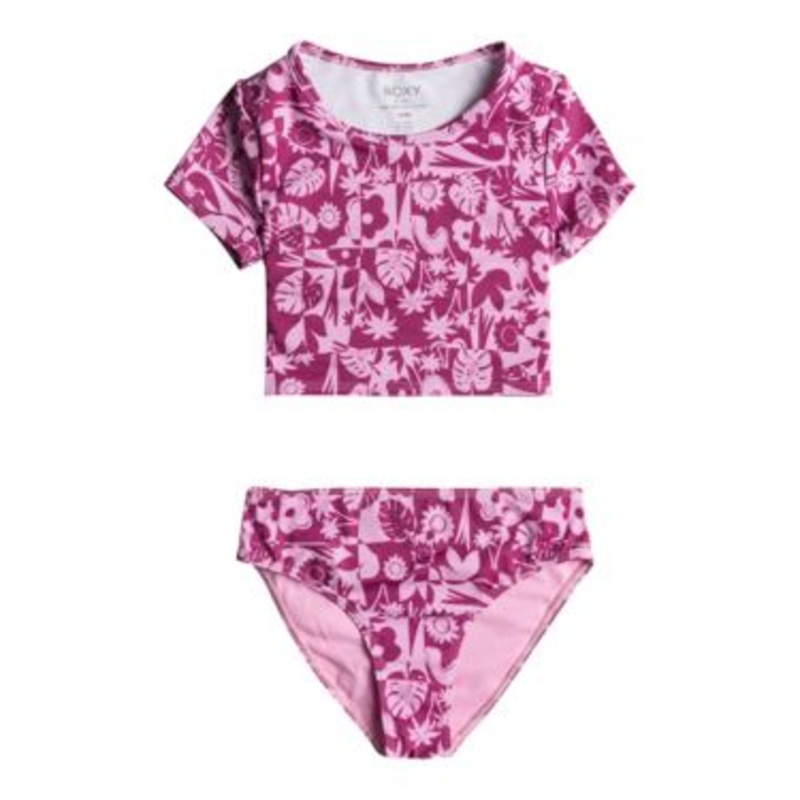 Roxy Slice Of Paradise Crop Lycra Rashie