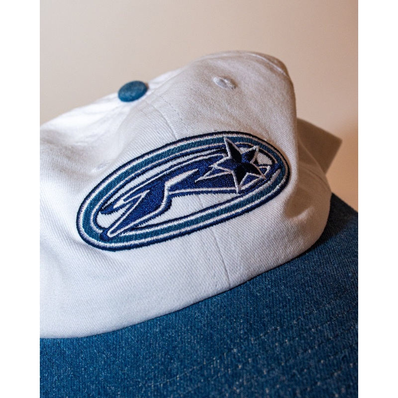 Rusty Dallas Dad Cap|White
